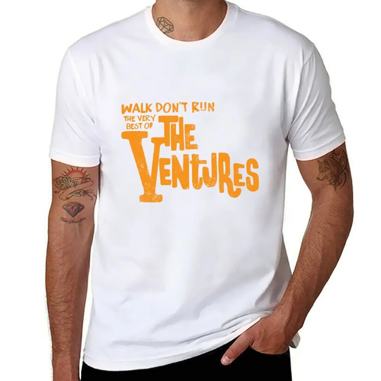 The Ventures T-Shirt Regular Fit Plain Tee Shirt