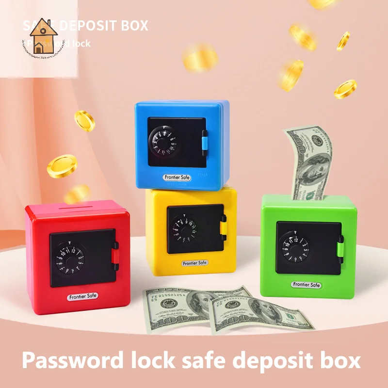 

Coin Saving Money Box Children Gift Cash Piggy Deposit Safe Box Coin Cash Saving Large Space Safe Coin Cash Banks For Boys Girls