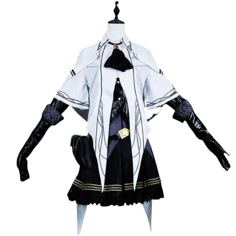 Game Arknights Virtuosa  Cosplay Costume  Comic Con Makeup Party Uniform Two-dimensional Game Full Set Halloween Code Cai