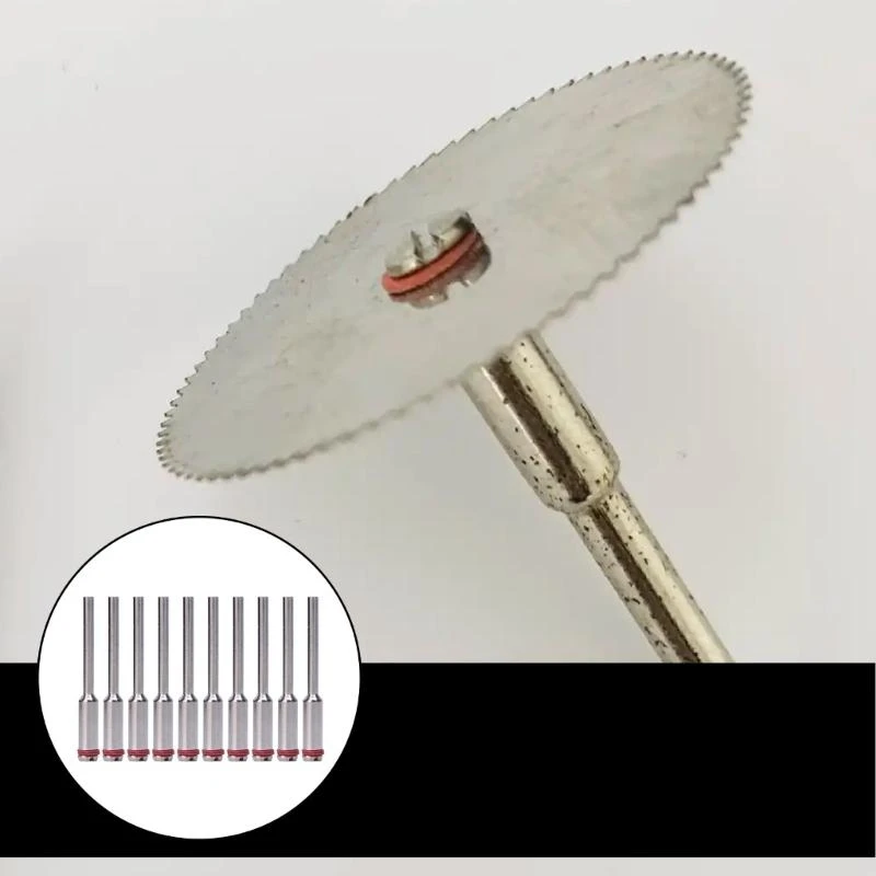 

10Pcs 2.35mm Screw Mandrel Shank Cut-off Wheel Holder For Rotary Tool
