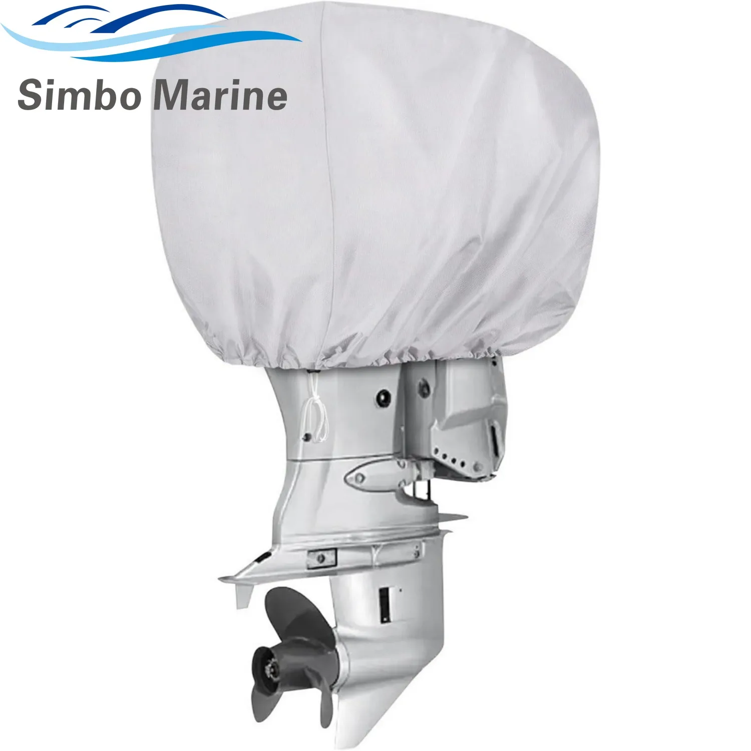 

Крышка лодочного двигателя мощностью 30-60 л.с., водонепроницаемая крышка подвесного двигателя высокой плотности, серебристая