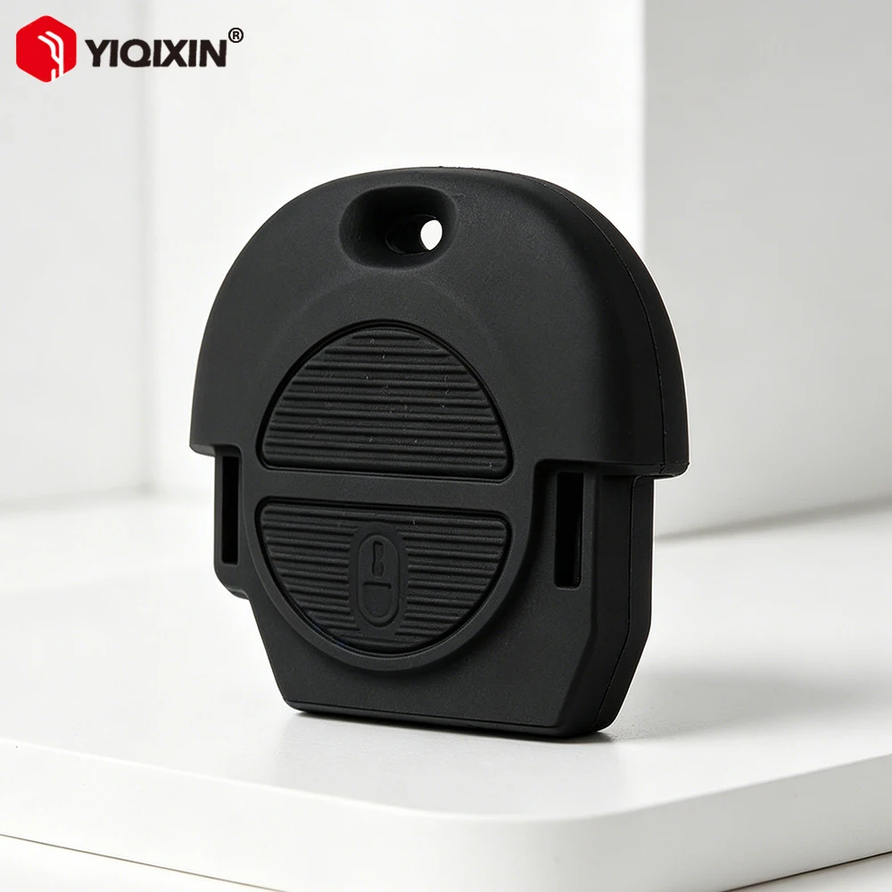 

YIQIXIN Remote Car Key Shell For Nissan Micra Almera Primera X-Trail Pulsar Patrol Tiida Note Juke 2 Buttons Fob Cover No Logo