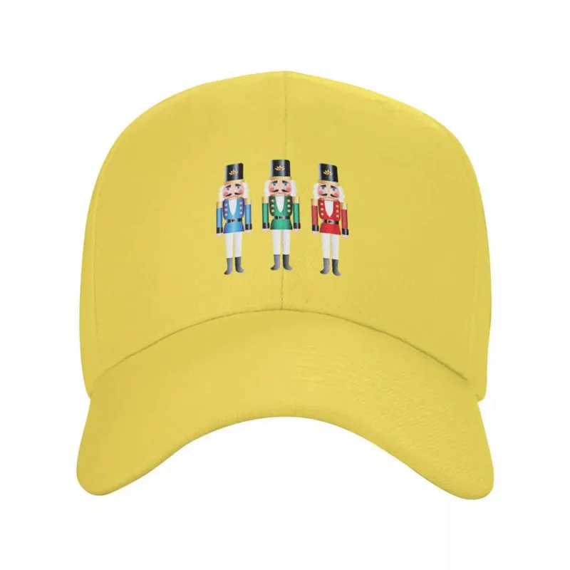 Nutcracker doll trucker hat for men women custom adjustable unisex cartoon Christmas nutcrackers soldier baseball cap Outdoor