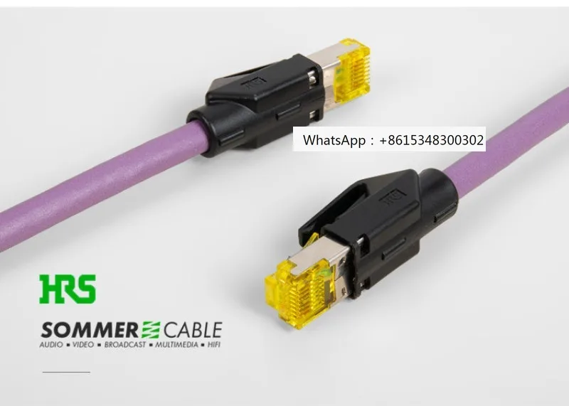 

Коммутатор/мост Ethernet CAT.7 PUR Audio Fever с кристаллическими коннекторами RJ45, категория 7, 10G