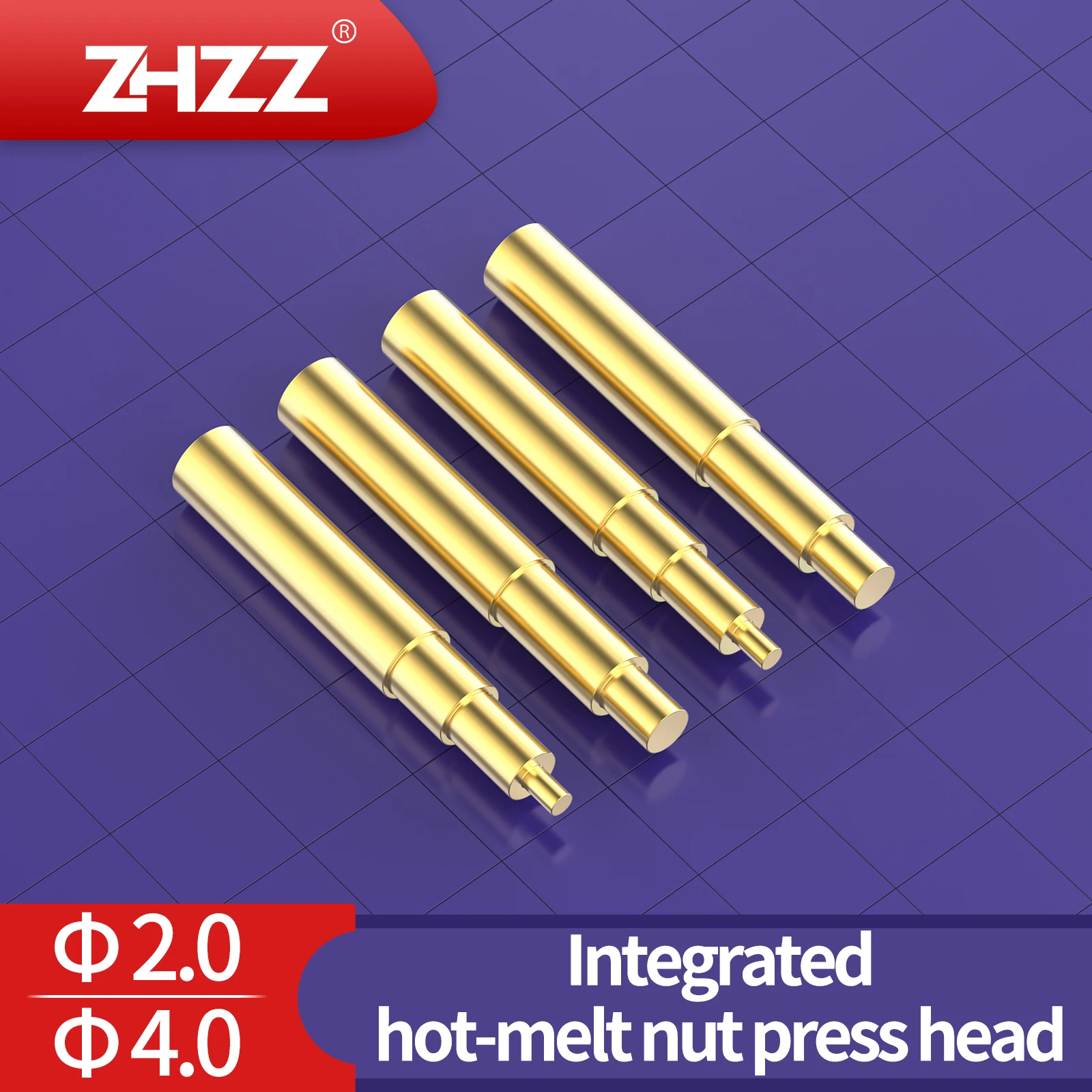 Brass Thread Embedded Kit Heat Insert Nut Iron Tip Soldering Iron Tips M2 M4 Heat Set Insert Tips 3D Printer Parts