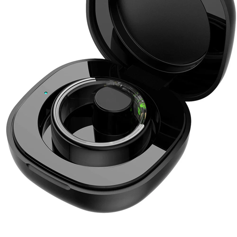 Custodia per caricabatterie custodia per caricabatterie Wireless da 200mAh custodia per caricabatterie sostitutiva culla Dock Station per JR02 R03 R06 Smart Ring