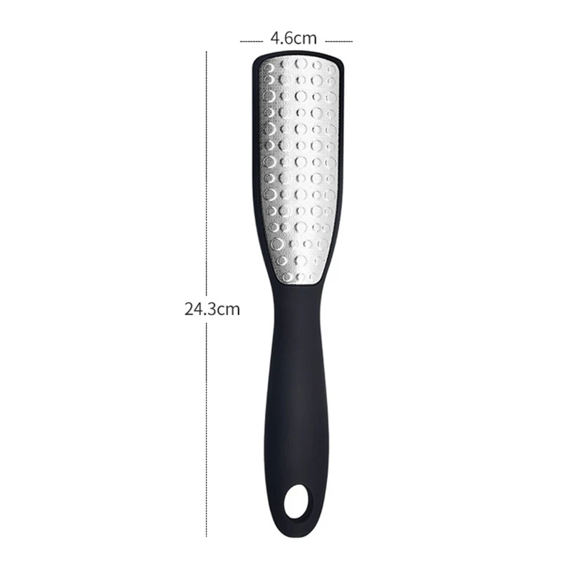 Double Sided Callus Remover Foot File Dead Skin Remove for Heels Scraper Stainless Steel Pedicure Tools Feet Care Products 1pc