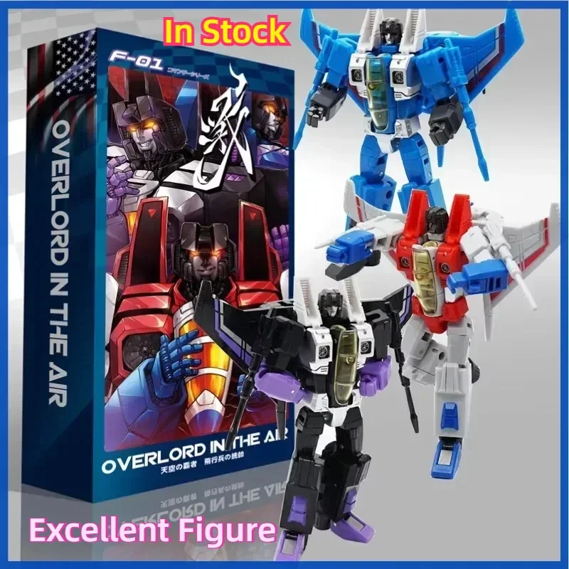 MFT Transforming Toys F01 Flying Squad Starscream Thunderbolt Skywarp KO G1 Anime Small Scale Figure Movable Dolls