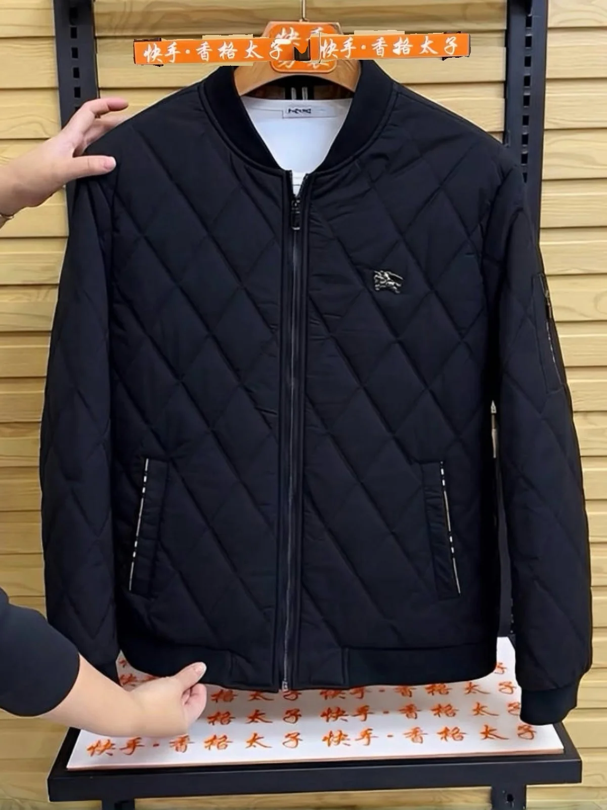 

Мужская хлопковая куртка Slim Fit с бейсбольным воротником, повседневная, тонкая, из хлопка, модная, осенне-зимняя, новинка, удобная, стильная.