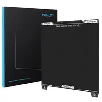 Placa de construcción de resina epoxi Creality con limpiador de boquillas, plataforma de impresión Flexible de 235*235mm para Ender-3V3/3V3 SE/3V3 KE/K1/K1 SE/K1C