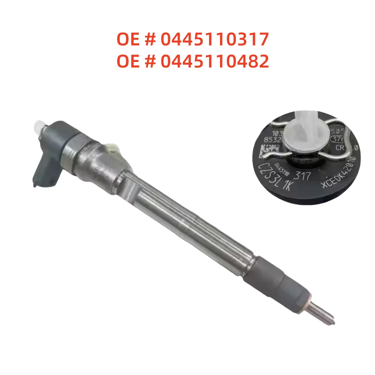 

High quality New 0445110482 0445110317 Fuel Injector For Nissan ZD25 4CYL-2.5L