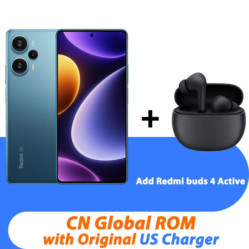 Global ROM Xiaomi Redmi Note 12 Turbo 5G 120Hz OLED Display