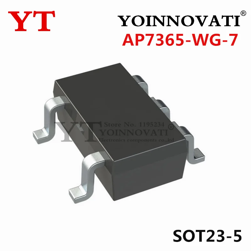 10 шт. новый оригинальный AP7365-WG-7 VA*** SOT23-5