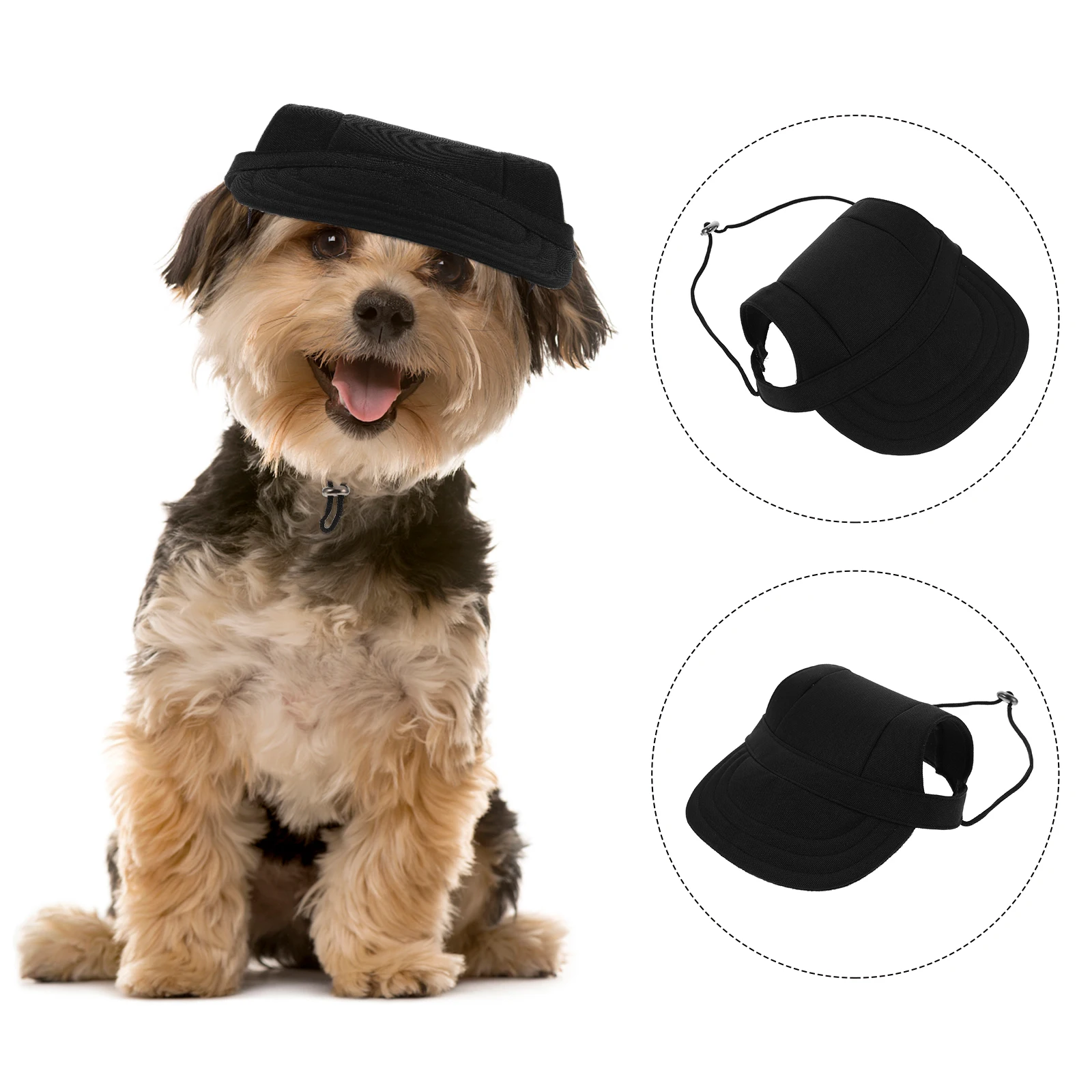 

Pet Cap Dogs Outdoor Sports Hat Visor for Adjustable Baseball Summer Puppy Caps Sun Protection Hats
