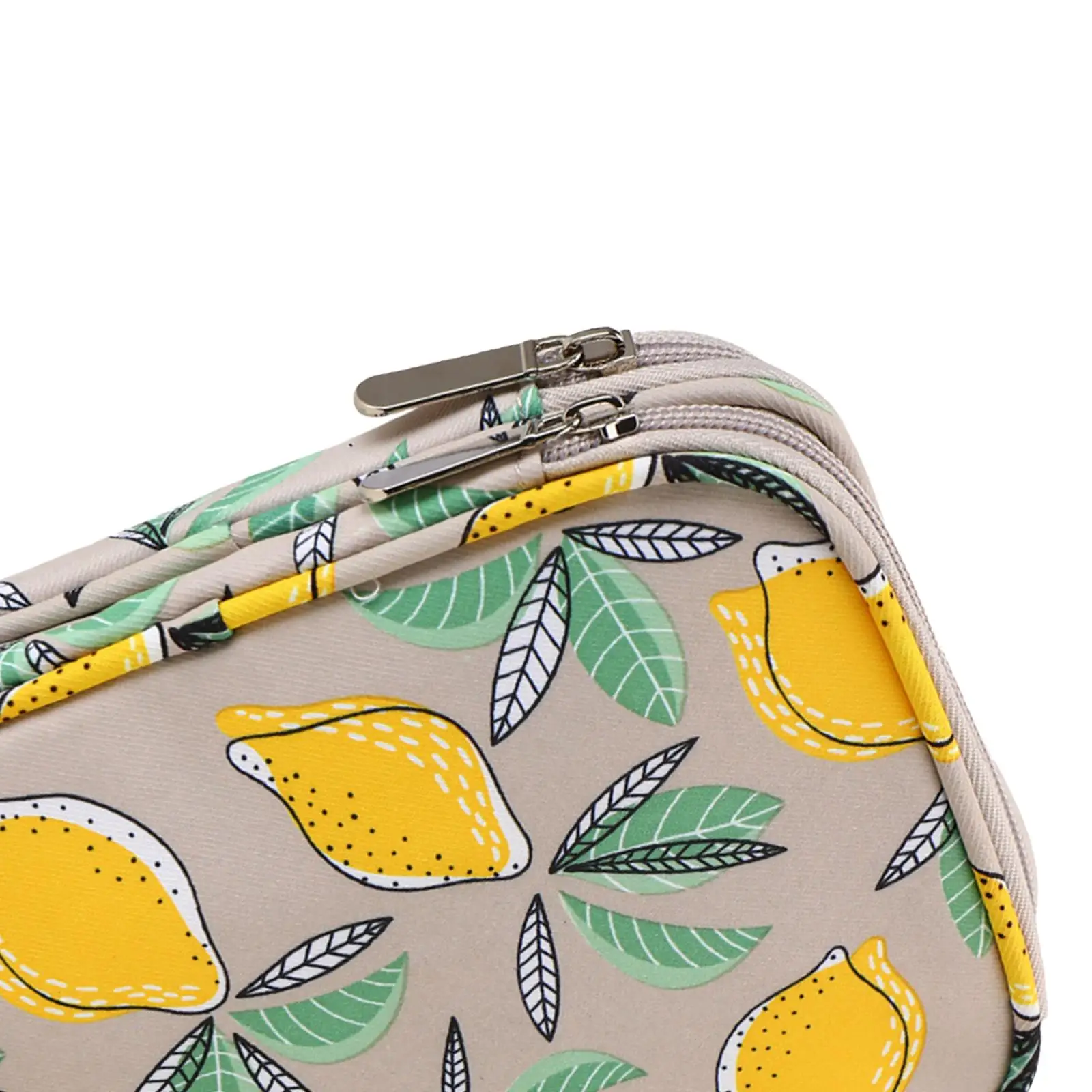 Crochet Hooks Organizer Double Layers Sturdy Travel Organizer Knitting Needle Storage Bag for Outdoor Traveling Knitting Lovers