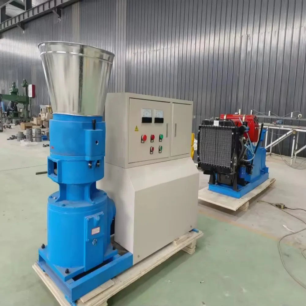 380V Animal Feed Pellet Machine Commercial for Chicken, Cattle - Grass/Fodder Pelletizer High Efficiency Easy Operation
