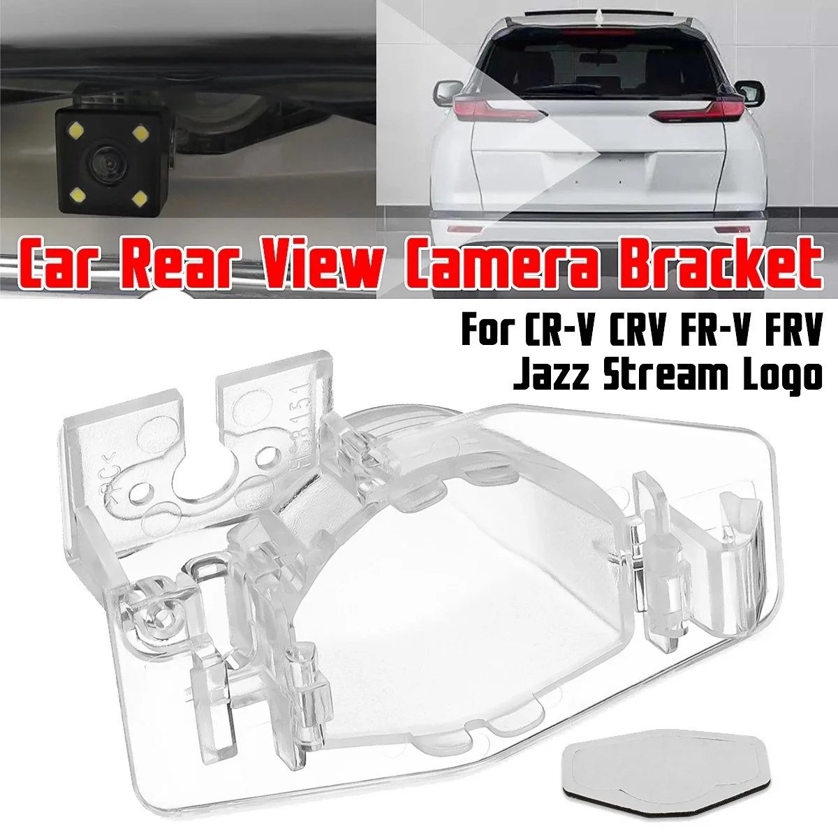 Car Rear View Camera Bracket License Plate Reversing Camera Cover Case Bracket for -V FR-V Jazz