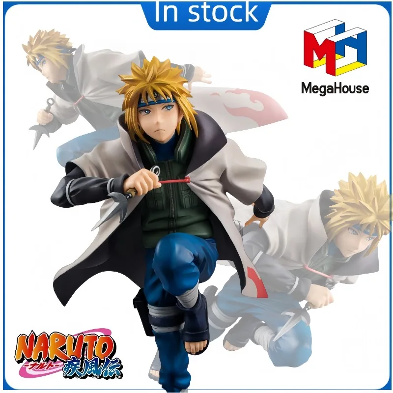 

【Spot Goods】 MegaHouse G.E.M. Naruto Shippuuden Namikaze Minato colección serie Anime figura modelo doll toys