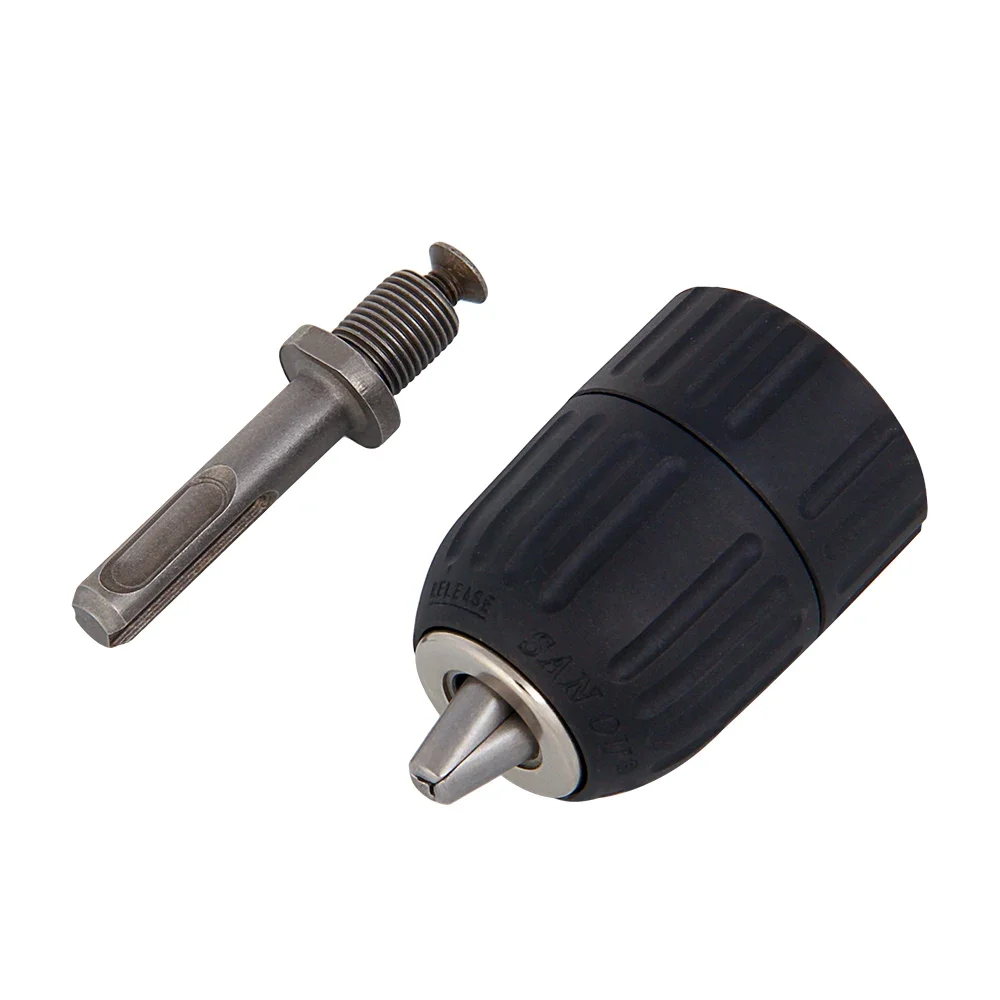 Precision 13MM Professional Keyless Drill Chuck with SDS Adaptor Hardware Tool Part Drill Chuck for 700W Above Impact Drill