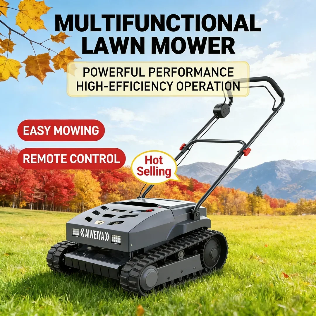 

Customized 550MM Cutting Width Lawn Mower - Smart Wireless Remote Control CE EPA Certified Made in China for Residential Gardens