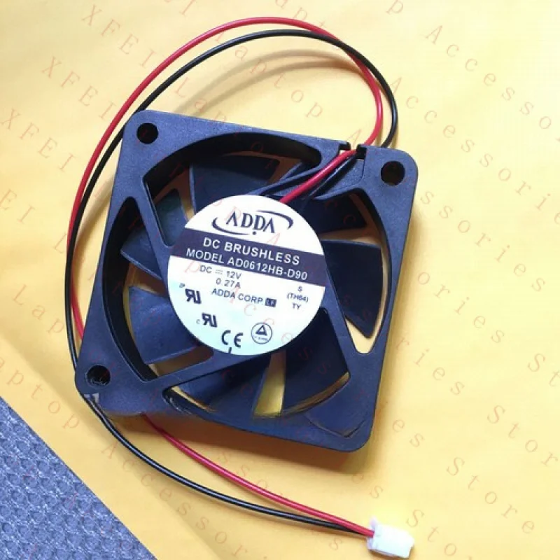 

Вентилятор охлаждения ADDA AD0612HB-D90 60*60*15 мм, 6 см, DC12V, 0.27A, с двойным шарикоподшипником