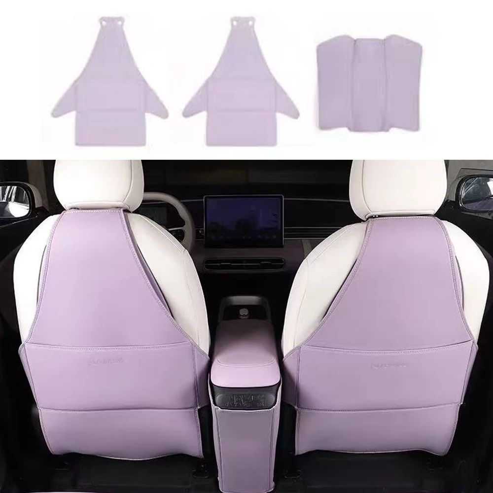 

For Dongfeng Nammi 01 2024-2026 Full Package Seat Kick Pad Special Rear Armrest Box Scratch Collision Protection Pad Decoration