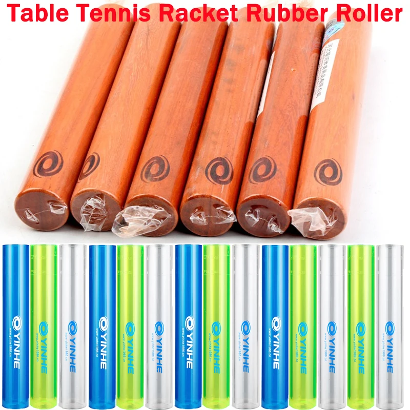 

YINHE Table Tennis Racket Rubber Plastic Roller Professional Pressure Stick Pingpong Roller Glue Stick Racket Rubber Accessories