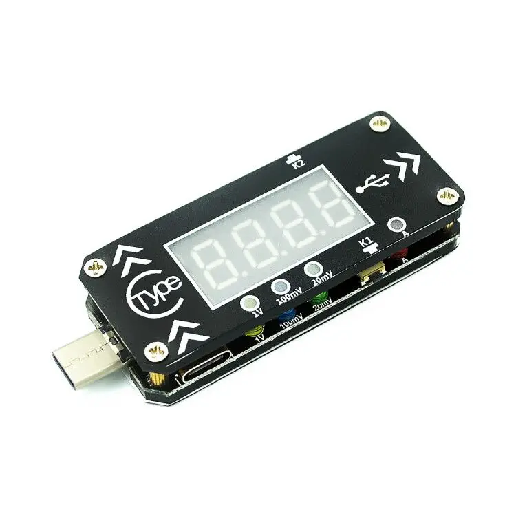 Type-C PD quick-charging trigger decoy DC digital display voltage ammeter test instrument full protocol PPS