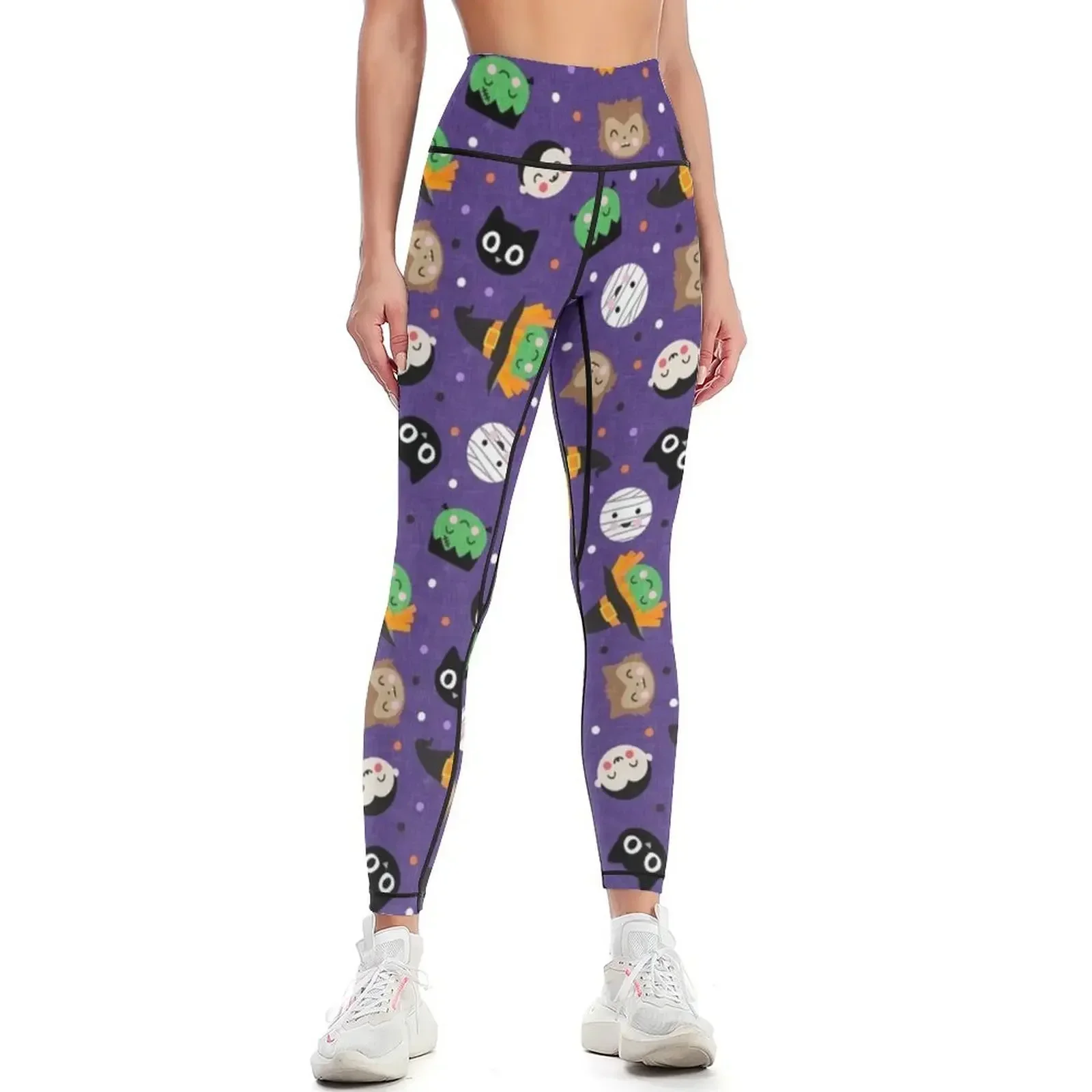 

Halloween Gang - Purple Leggings gym clothing gym top joggers for Women sports Womens Leggings