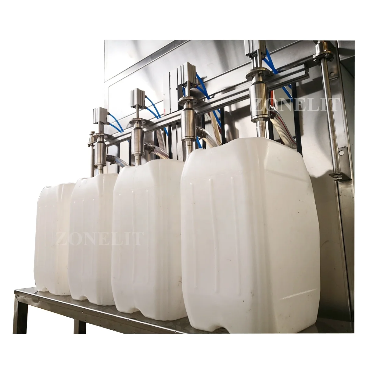 Semi Automatic 4 Head 19 Liter Water Bottle Filling Machine 5 Gallon Bottle Filling Machine