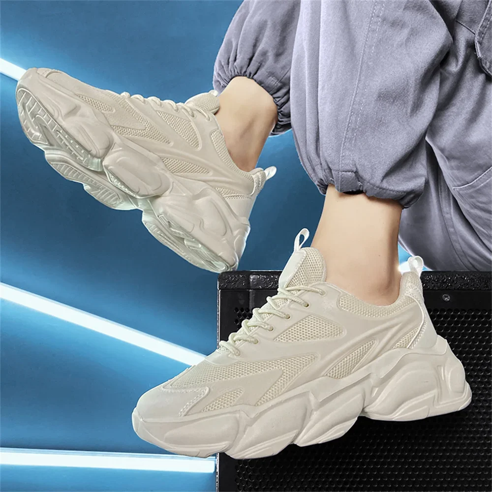 36-37 Round Toe Men's Size 50 Shoes Running Plus Size Youth Sneakers Sports Interesting Cute Everything Snackers Basquet