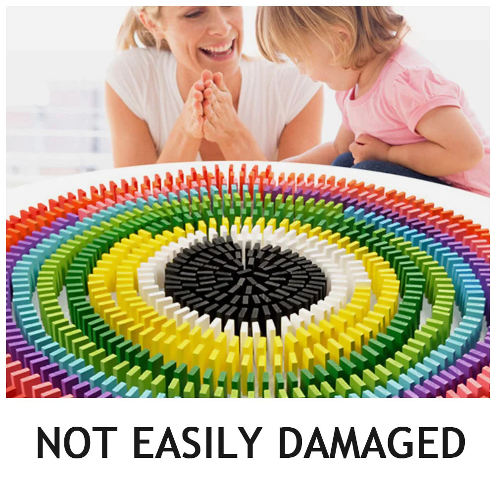 4 مجموعات من الدومينو المثيرة للاهتمام مجموعات كتل الدومينو المنزلية المضحكة للأطفال للأماكن الخارجية والداخلية