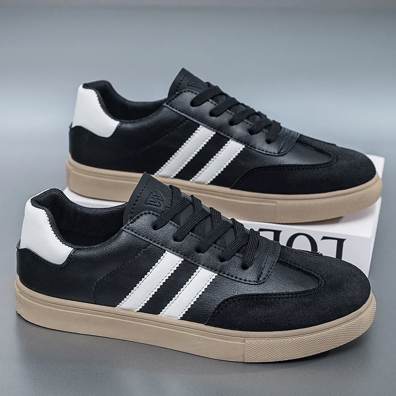 

Мужские классические повседневные кроссовки, спортивная модная обувь с верхом из PU, легкая обувь для бега на открытом воздухе для мужчин