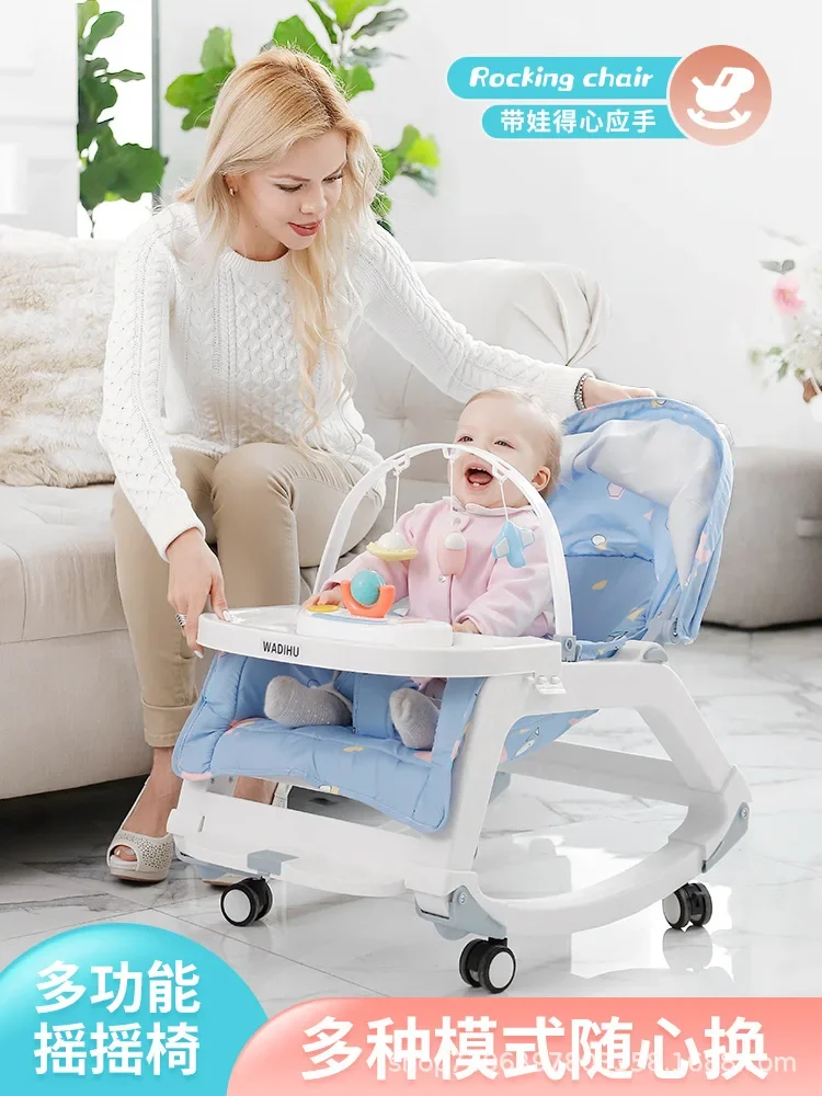 

MultiFunctional Baby Soothing Device Rocking Chair for Babies To Sleep in Crib for Newborns Soothing Chair Lounge Chair