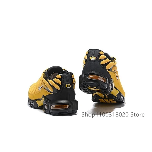 Nike TN Air Max Plus Frequency Pack Yellow Black Men Running Shoes Star Comfortable Sports Lightweight Sneakers AliExpress