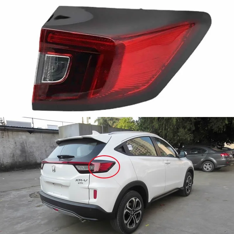 For Honda XR-V 15 16 17 18 19 20 21 22 Car Accessories Rear Outside LED Tail Light Assembly Stop Lights Parking Lamp Rear lamp