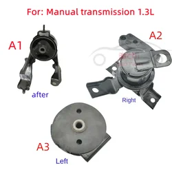 Car Engine Support Cushioned Foot Mat For Geely LC Panda GC2 GC3 1.3L