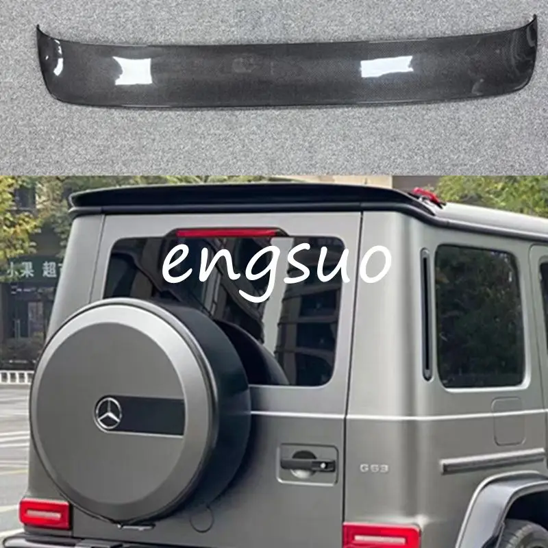 

G Class W464 MSY Style Carbon Fiber Roof Rear Spoiler Wing Body Kit For Mercedes-Benz G350 G500 G63 Rear Wing Splitter