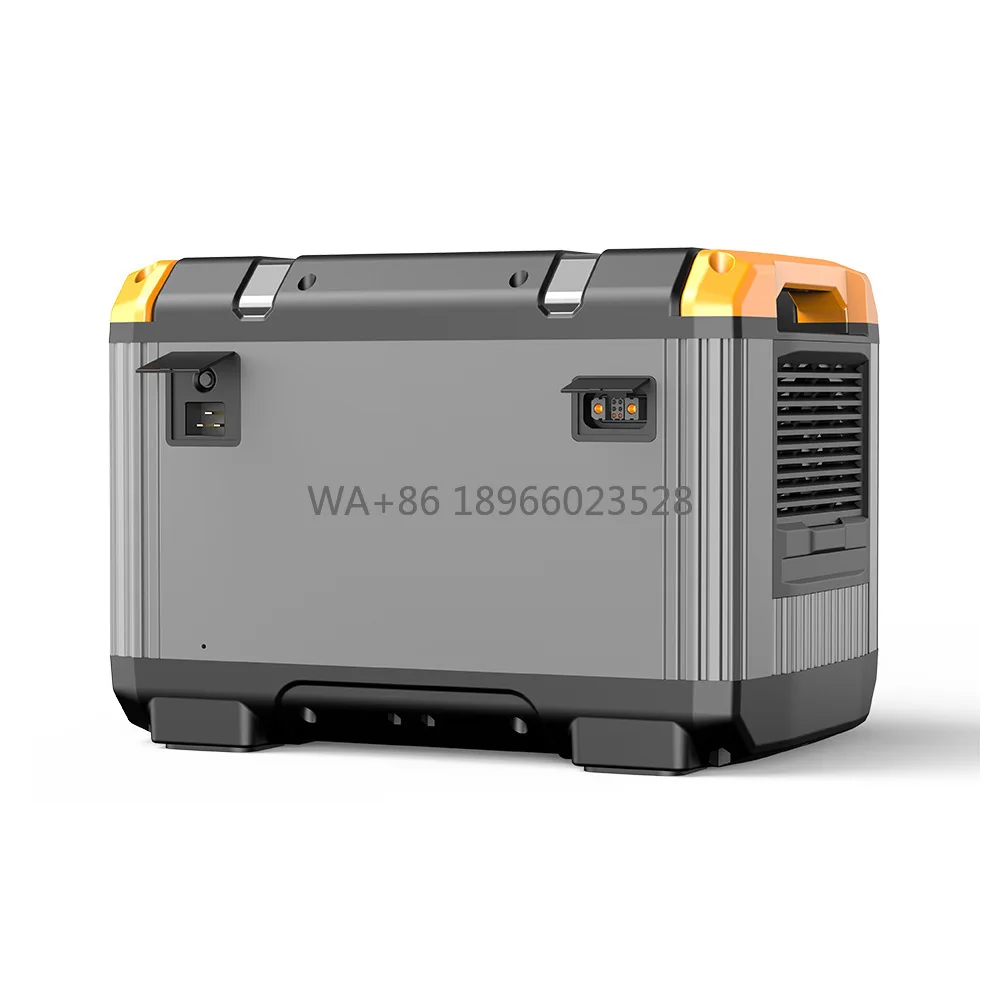 Estación de Energía Portátil de 2000WH/2400W, Energía Solar de Emergencia, Inversor de Onda Sinusoidal Pura de 2KWh, MPPT, Gran Capacidad, Éxito de Ventas en Europa