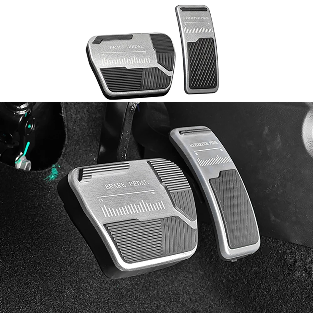 

Accelerator Pedal Brake Interior Modification Decoration Anti Slip Foot Pedal Protection Cover For Chery Jetour Traveler T1 T2