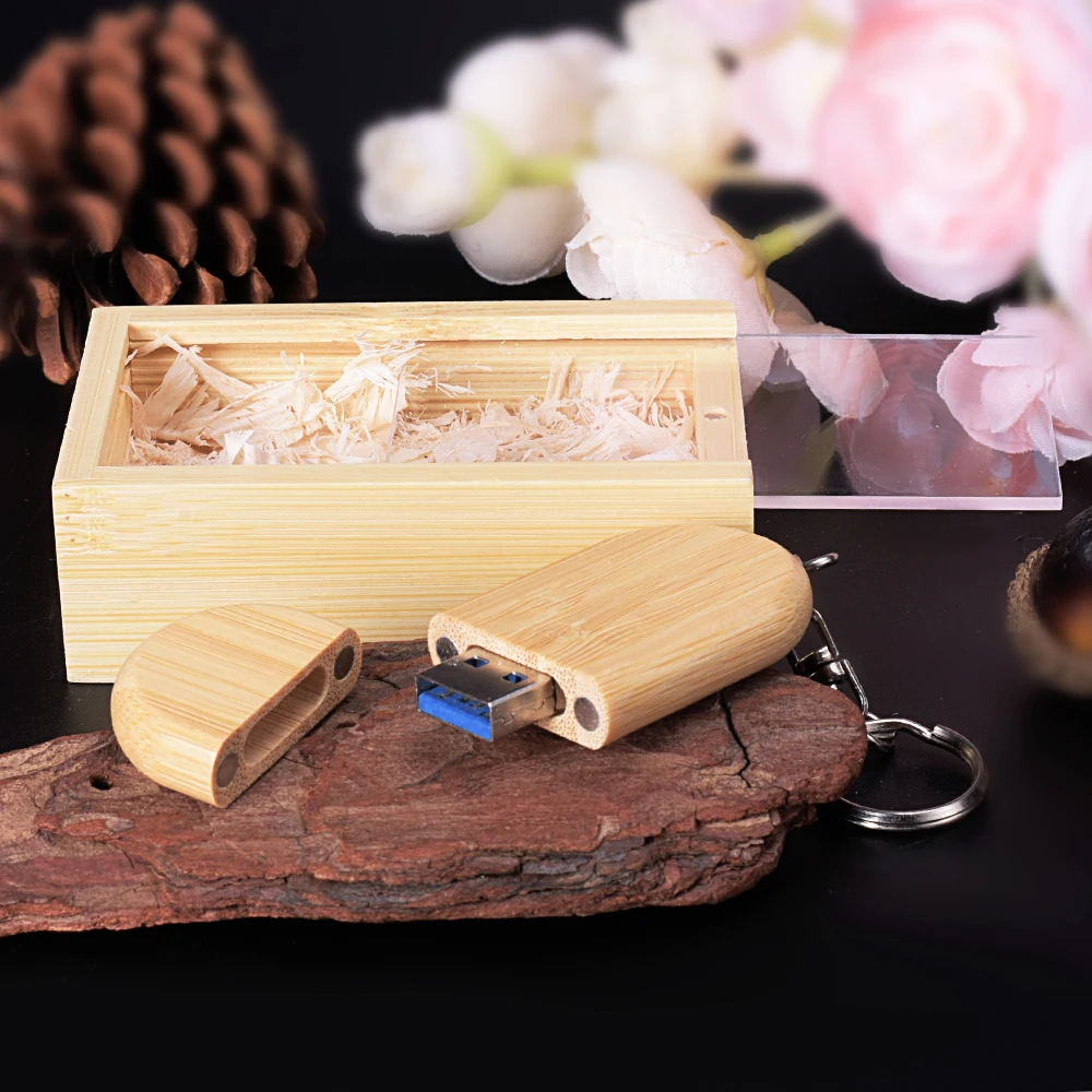 Новый деревянный флэш-накопитель USB 3.0 128 ГБ, бесплатный индивидуальный логотип, 64 ГБ, высокоскоростная карта памяти, 32 ГБ, свадебный студийный диск, 16 ГБ