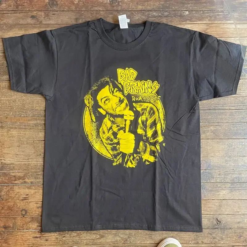 Bad Brains Band Rock For Life 90S Remake T Shirt Classic Nh17577