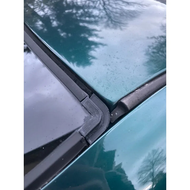 2/4 Stück Auto-Dichtungen Heckscheiben-Eckdichtung für BMW E36 Auto-Zubehör