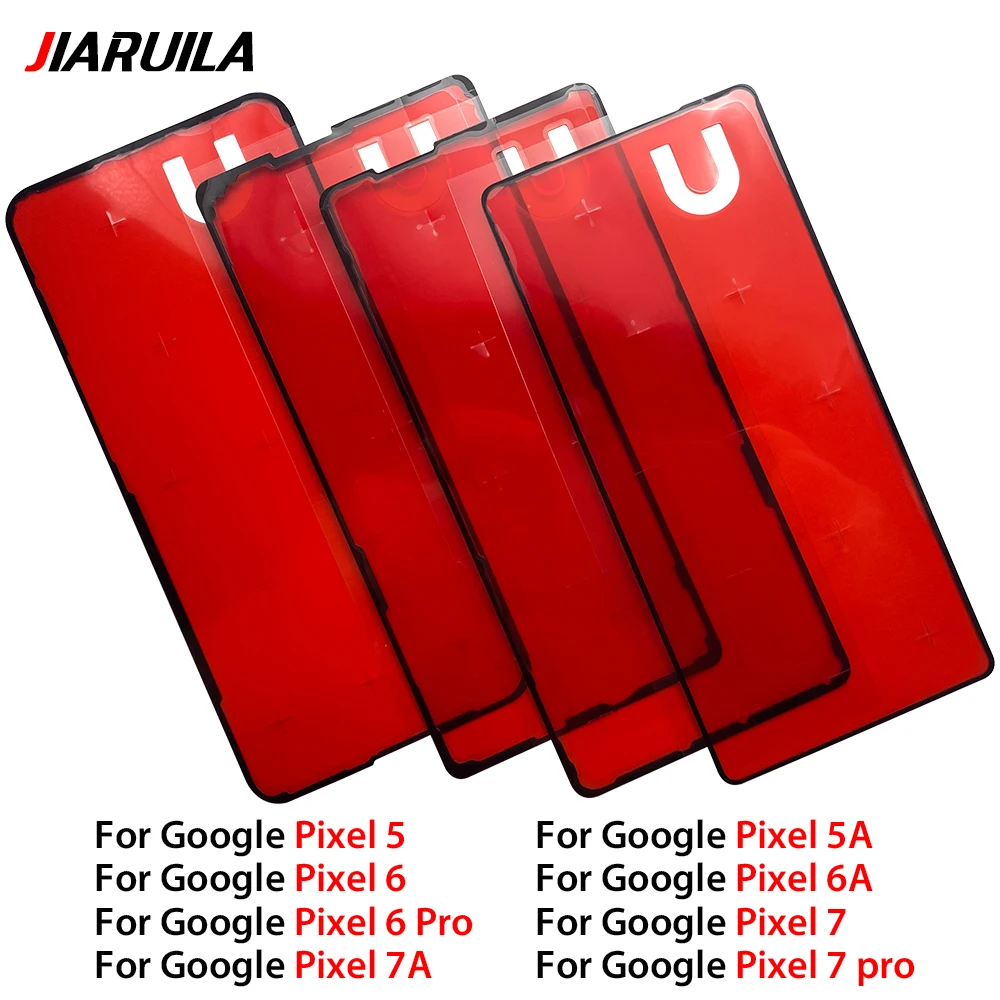 

10Pcs Waterproof Sticker For Google Pixel 5 5A 6 6A 6 Pro 7 7A 7 Pro LCD Screen Tape Back Battery Cover Adhesive Glue Repair