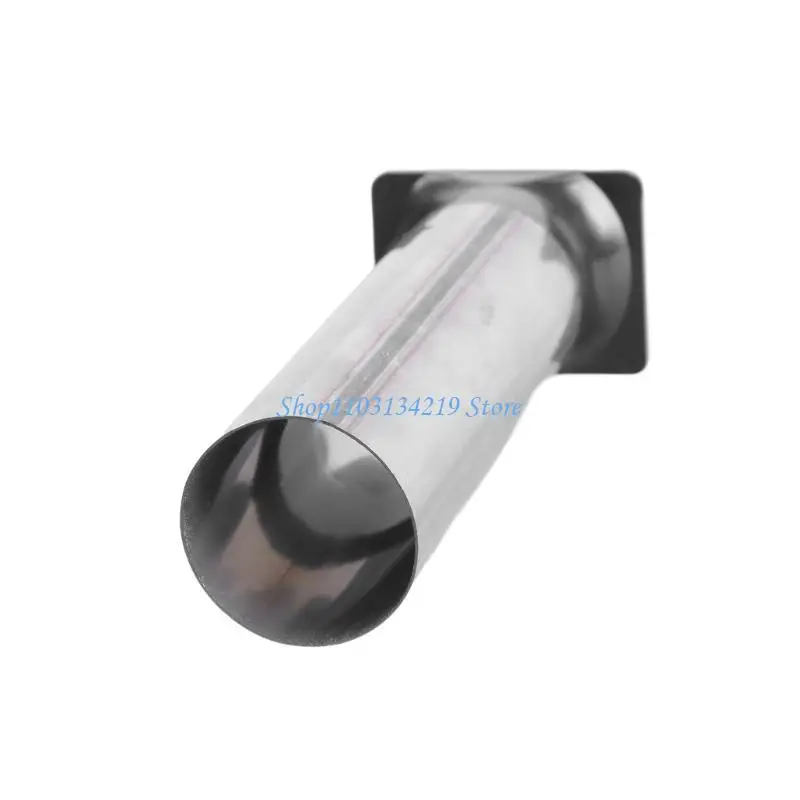 

N5KC Multipurpose 10cm Stainless Steel Exhaust Ducting Extension Air Duct for Exhaust