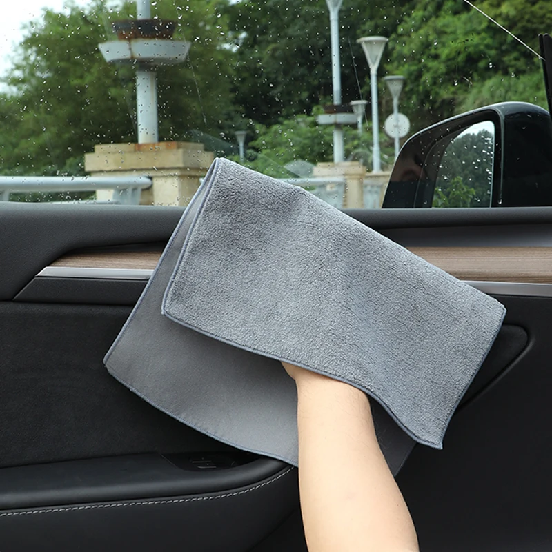 High-end Suede Car wash towel Fleece Towel Clean Cloth Car Auto home Motorcycle wash Care Quick Dry wash towel