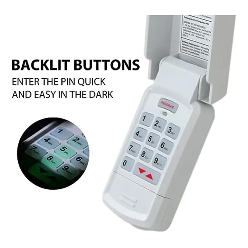 A41Z-Wireless Garage Door Remote Keyless Keypad Opener Fits For Genie Intellicode Older Models GWKP, GWK-IC, ACSDG, ACSDA1
