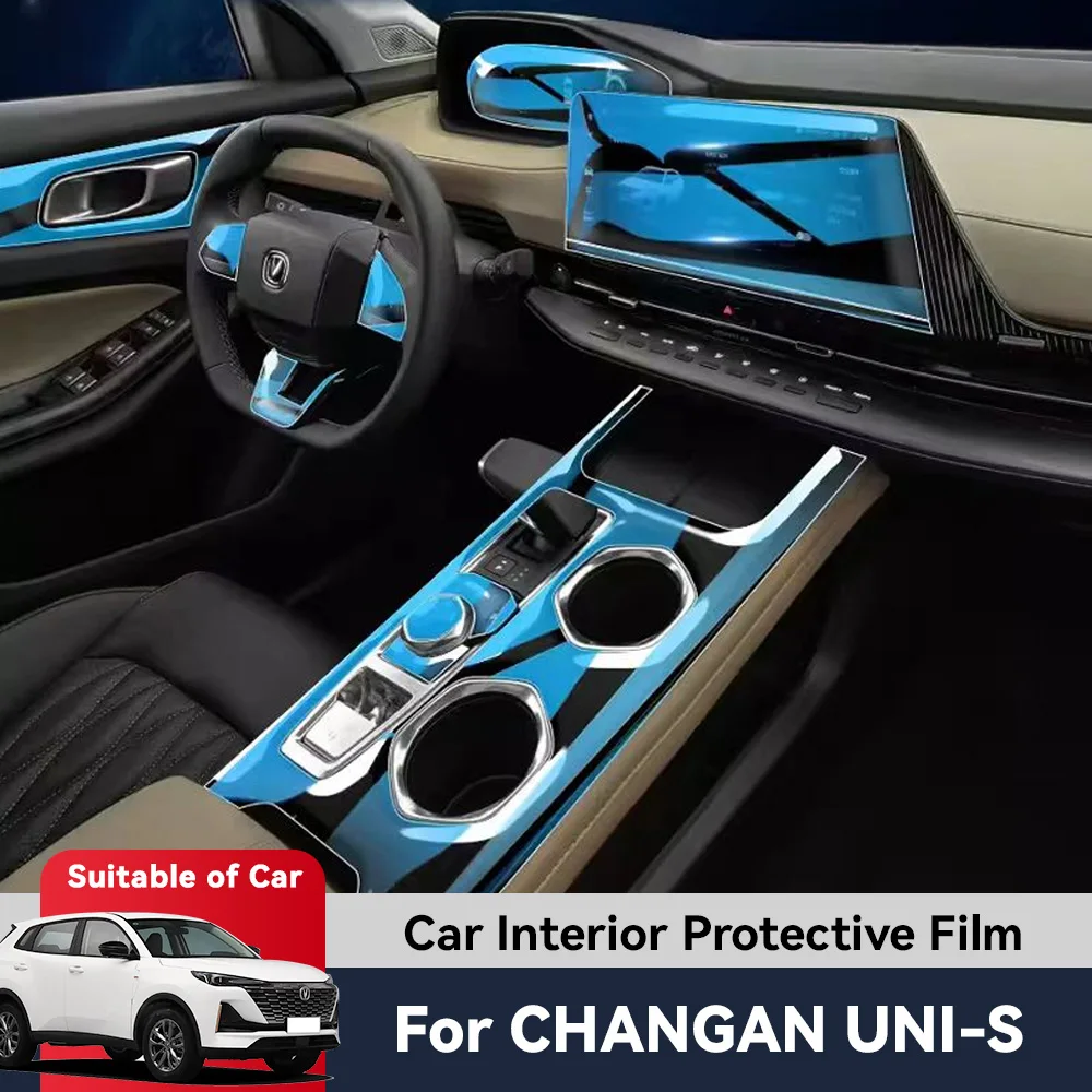 

Auto Central Control Screen TPU Navigation Anti Scratch interior Protection Film GPS Navigation For CHANGAN UNI-S 2023 2024
