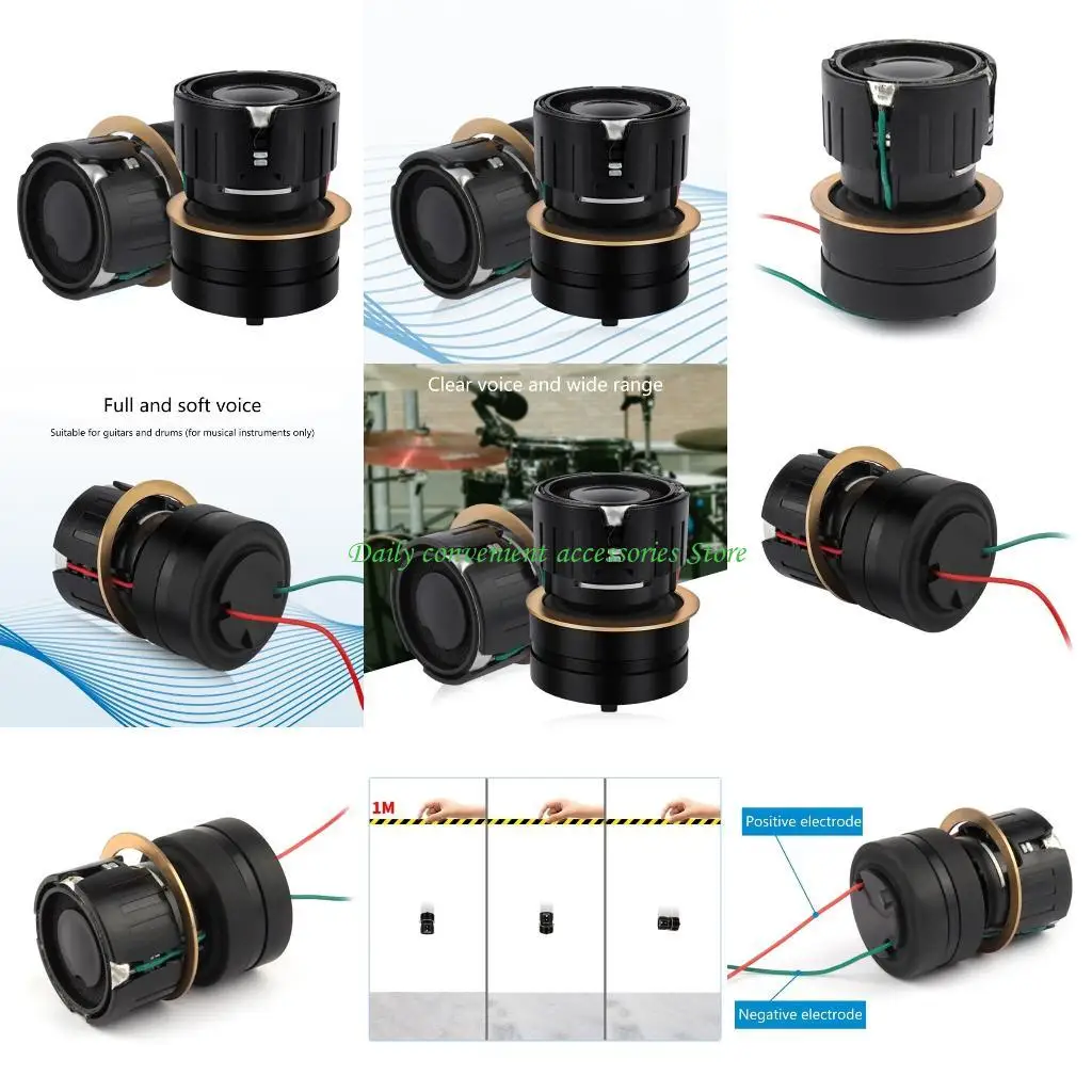 

97QB Y6 микрофонные капсулы микрофоны для беспрепятственной связи в шумной настройке с расширенным шумоподавлением