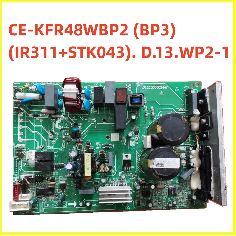 

Original For Air Conditioning Variable Frequency Main Board Host Control Board CE-KFR48W/BP2 (BP3) (IR311+STK043). D.13.WP2-1